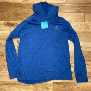 Willit Men's UPF 50+ Sun Protection Hoodie Shirt Long Sleeve NWT